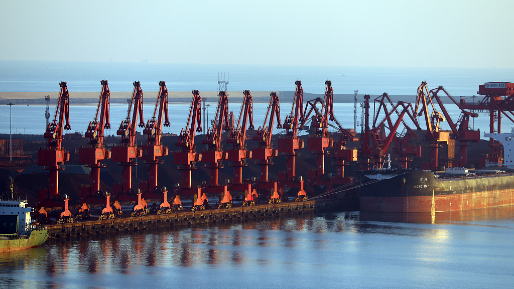 Rizhao Port in Rizhao, east China's Shandong Province, December 28, 2022. /CFP