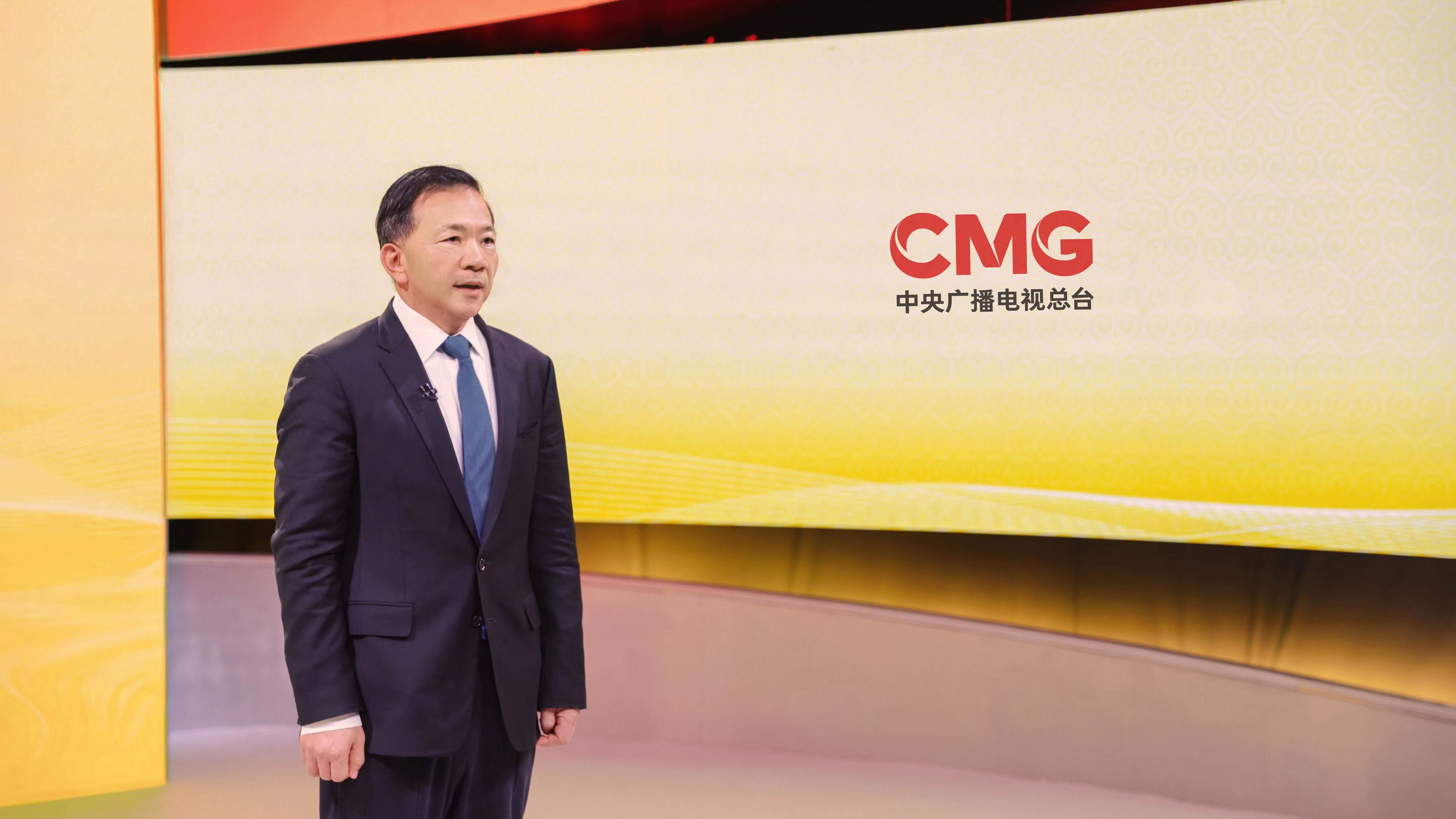Shen Haixiong, president of China Media Group. /CMG
