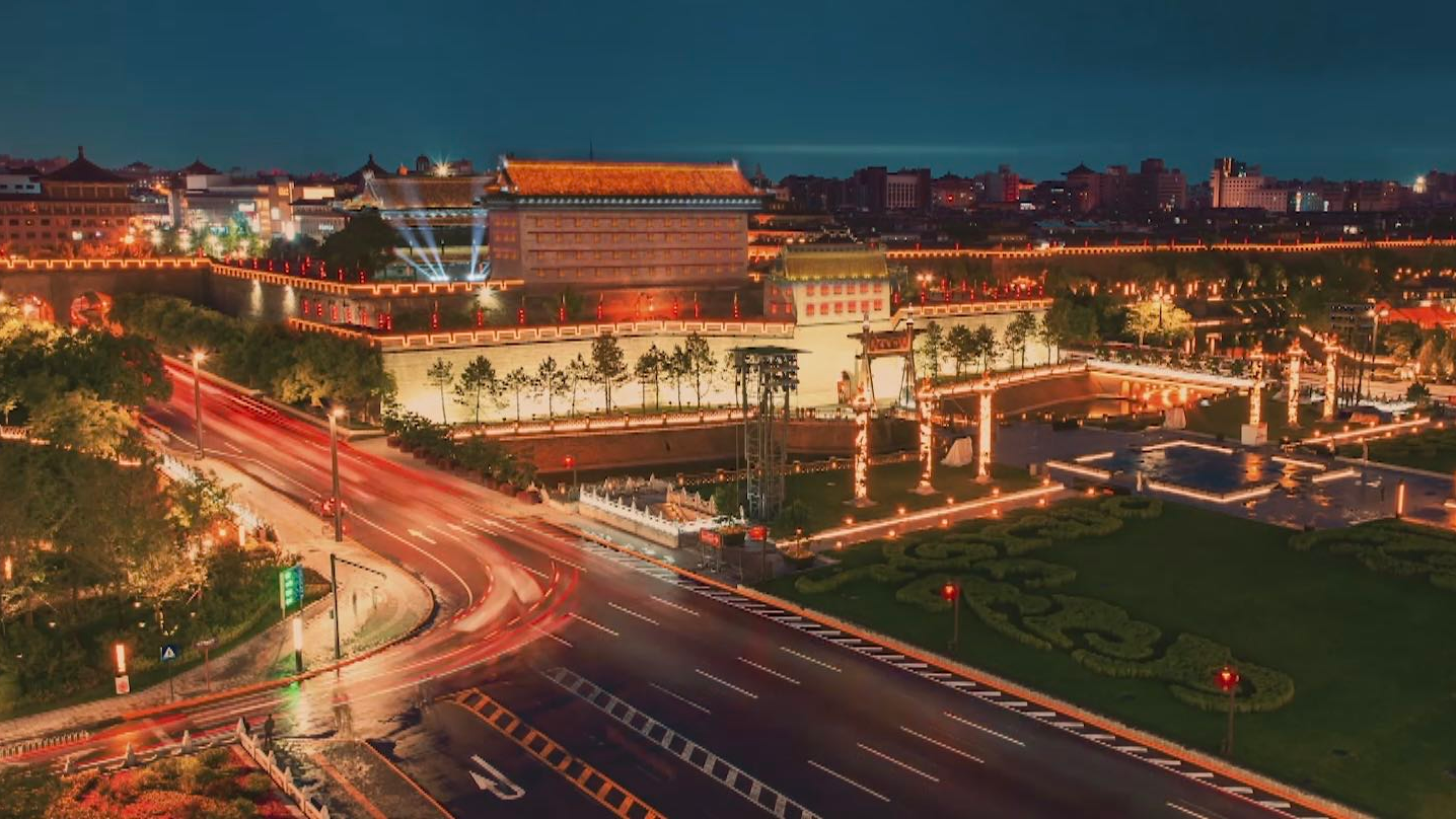 Live: Enjoy the light show in China's Xi'an during the 9th SRIFF
