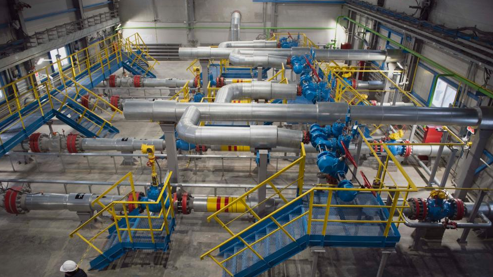 The equipment at Kovykta gas condensate field in Irkutsk, Russia,  December 18, 2022. /Xinhua 