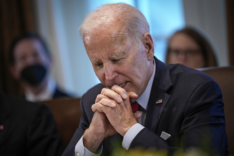 U.S. President Joe Biden speaks during a cabinet meeting in the Cabinet Room of the White House in Washington, D.C., U.S., January 5, 2023. /CFP