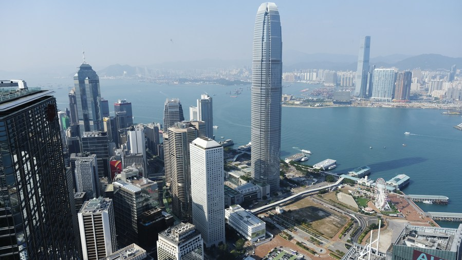 A view of the Victoria Harbour in Hong Kong, China, November 24, 2021. /Xinhua