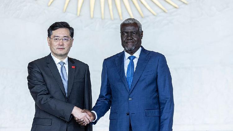 China, AU vow to build a China-Africa community with a shared future in new era