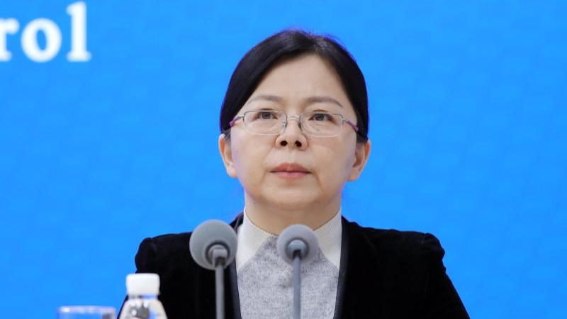 Chang Zhaorui, a researcher with the Chinese Center for Disease Control and Prevention, speaks at a press conference in Beijing, China, January 11, 2023. /China.com.cn