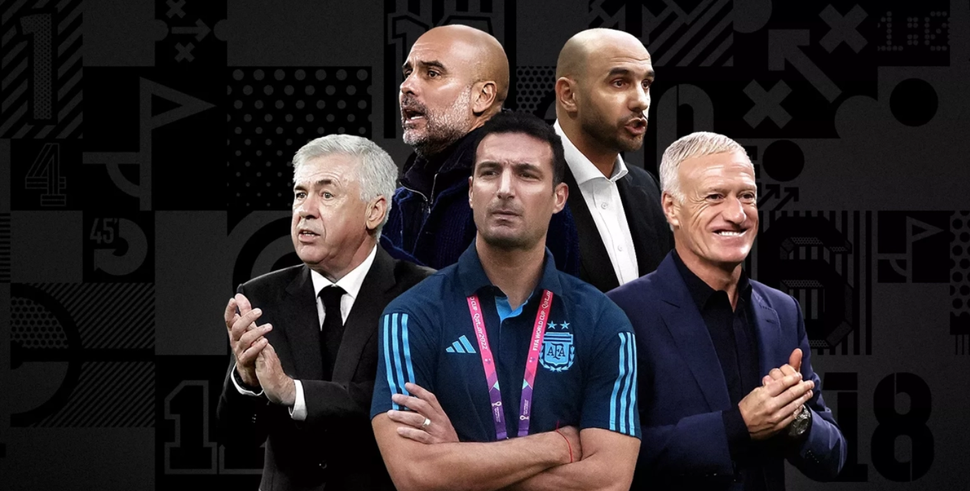 An official poster for nominees for the Best FIFA Men's Coach 2022. /FIFA