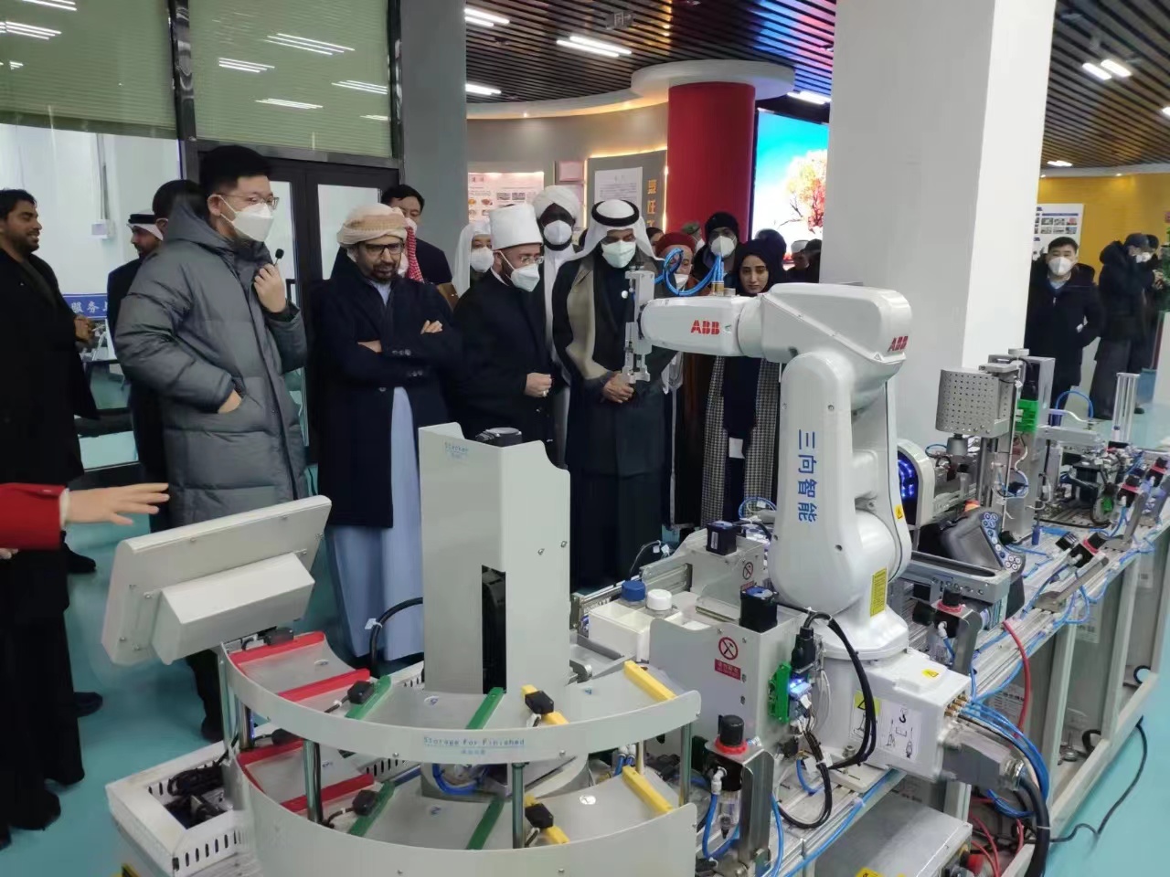 Islam experts and scholars at a vocational training school, Kashgar City, northwest China's Xinjiang Uygur Autonomous Region, January 10, 2023. /Chinese Foreign Ministry