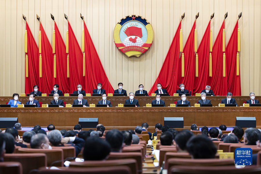 The 25th session of the Standing Committee of the 13th Chinese People's Political Consultative Conference (CPPCC) National Committee opens in Beijing, China, January 15, 2023. /Xinhua