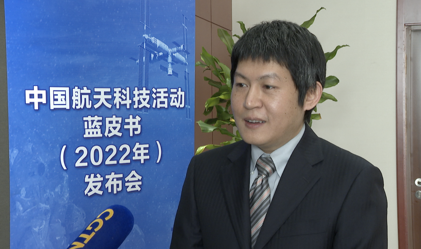 Jing Zheng, deputy chief Commander of China Space Station General System with China Academy of Space Technology, speaks in an interview, January 18, 2023. /CGTN