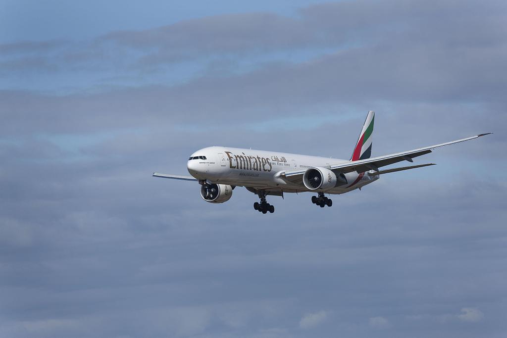 An Emirates airplane. /CFP