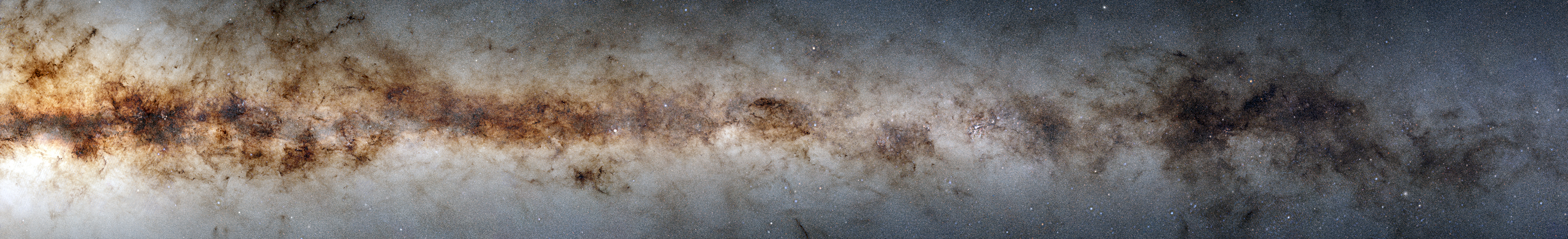The galactic plane of the Milky Way galaxy. /AP