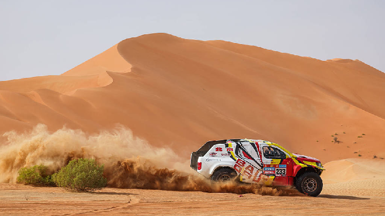 Chinese racers shine at 2023 Dakar Rally - CGTN