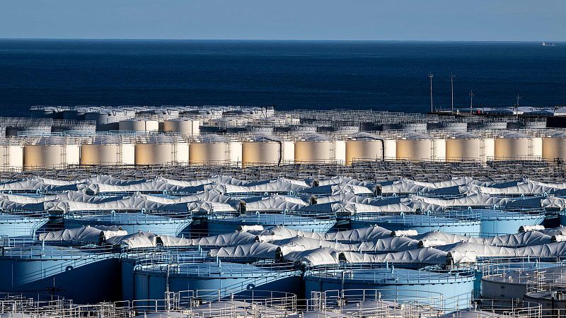A wide-angle shot of the storage tanks for contaminated water at the Tokyo Electric Power Company's Fukushima Daiichi nuclear power plant in Okuma, Fukushima prefecture, Japan, January 20, 2023. /CFP