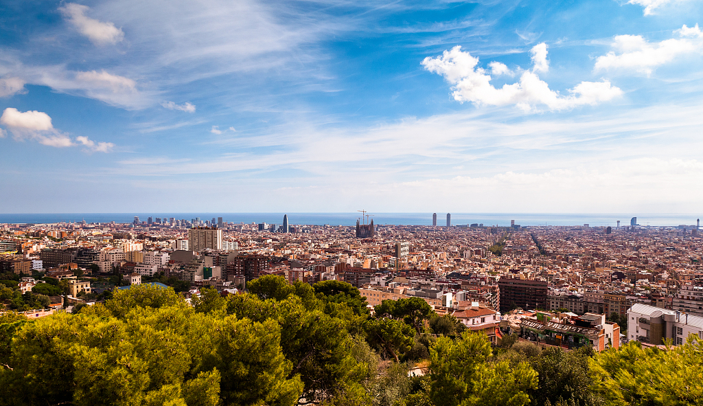 A view of Barcelona, Spain. /CFP