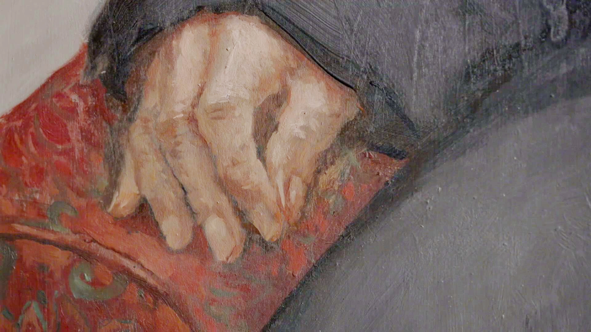 Details of the painting 