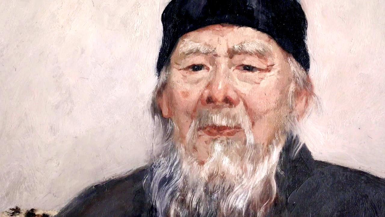 Artist Reflects Chinese Temperament In Portrait Of Qi Baishi - Cgtn