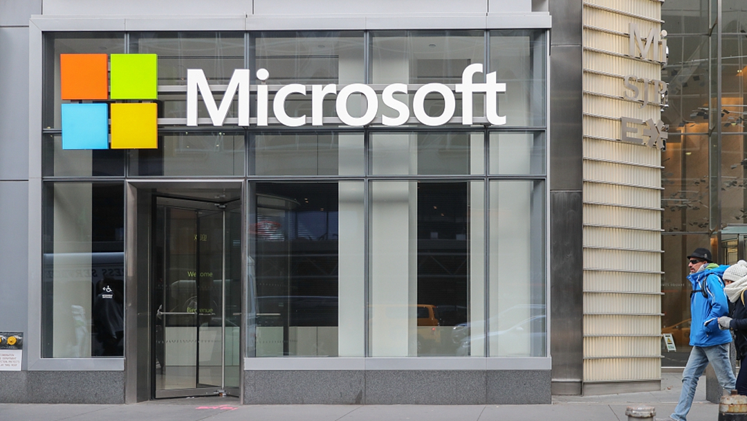 Microsoft office in New York, the U.S. /CFP