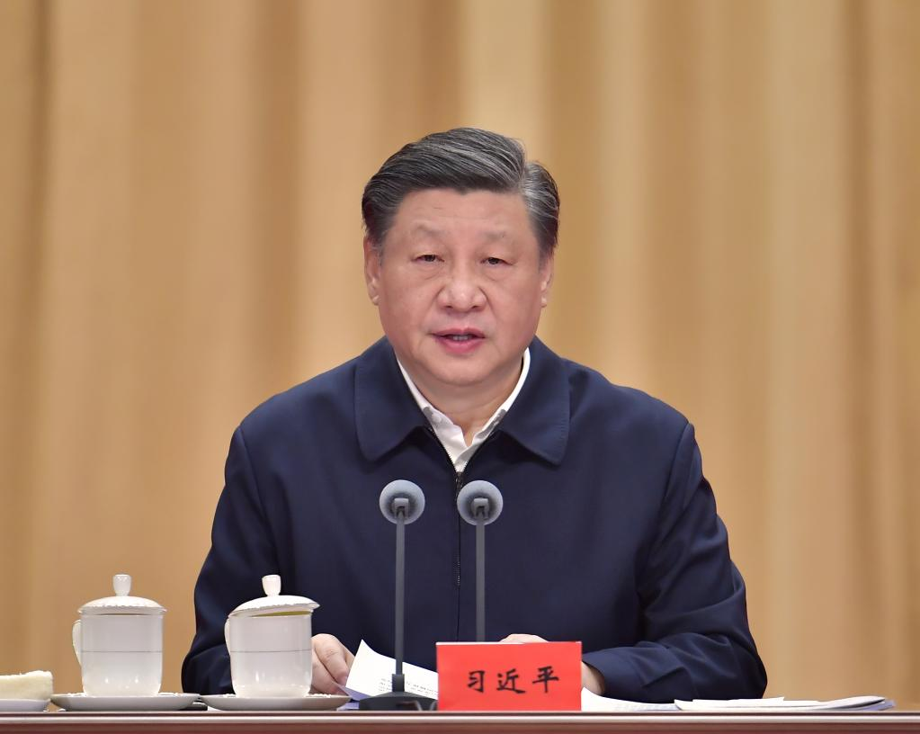 Chinese President Xi Jinping addresses the opening of a study session at the Party School of the CPC Central Committee (National Academy of Governance), February 7, 2023. /Xinhua