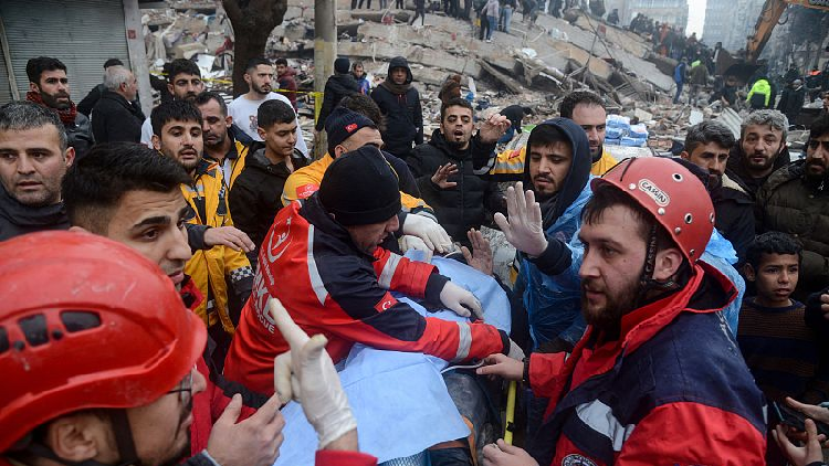 Quake Deaths Pass 7 800 As Türkiye Syria Seek Survivors Cgtn