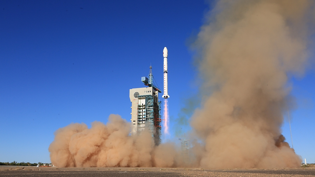China launches a meteorological satellite, Fengyun-3E (FY-3E), into planned orbit from Jiuquan Satellite Launch Center in Northwest China, July 5, 2021. /CFP