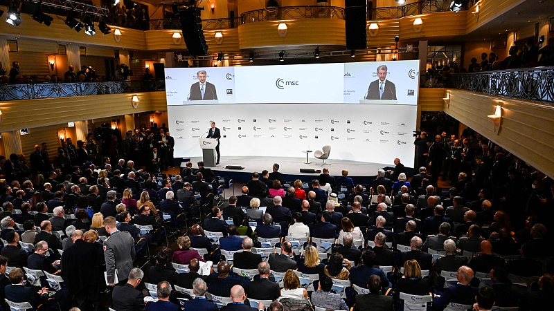 MSC Chairman Christoph Heusgen delivers a speech in Munich, Germany, February 17, 2023. /CFP