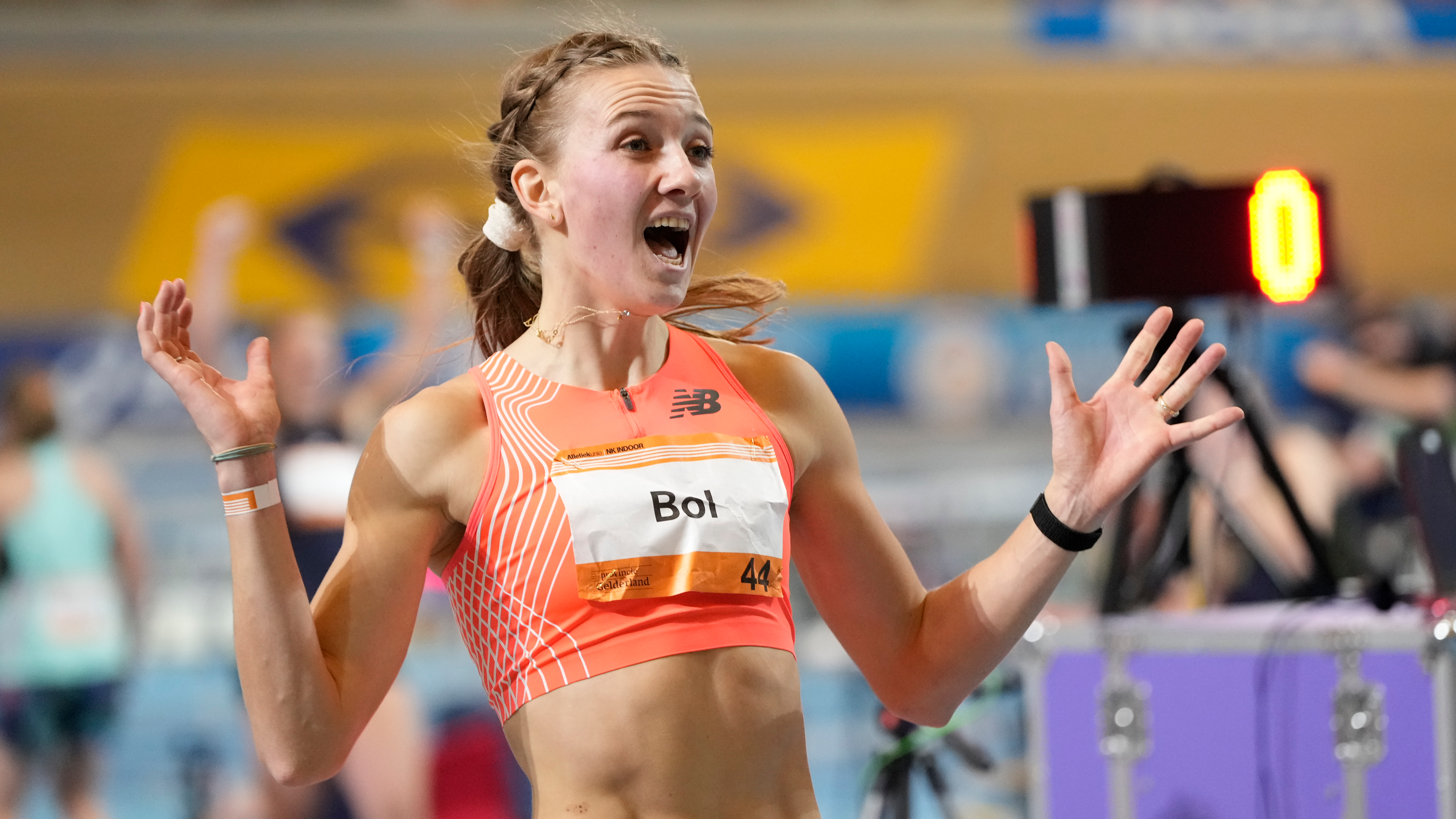Femke Bol sets new indoor women's 400m world record with 49.26s
