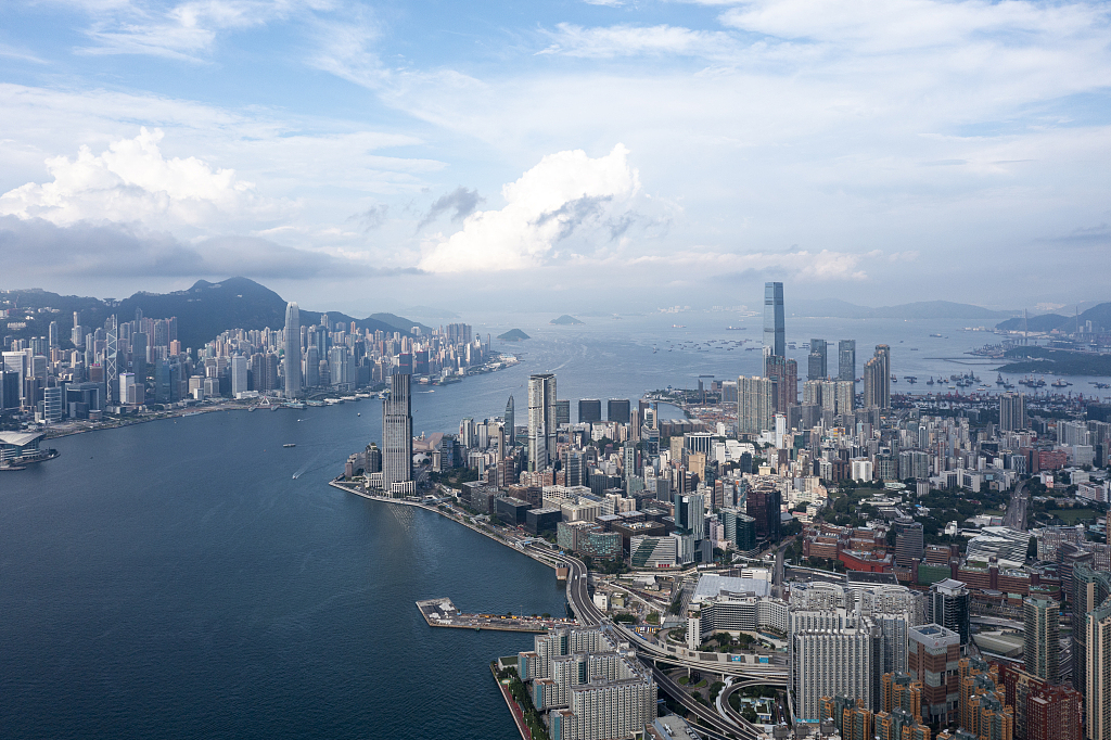 Central and West Kowloon, Hong Kong Special Administrative Region, China, October 3, 2021. /CFP