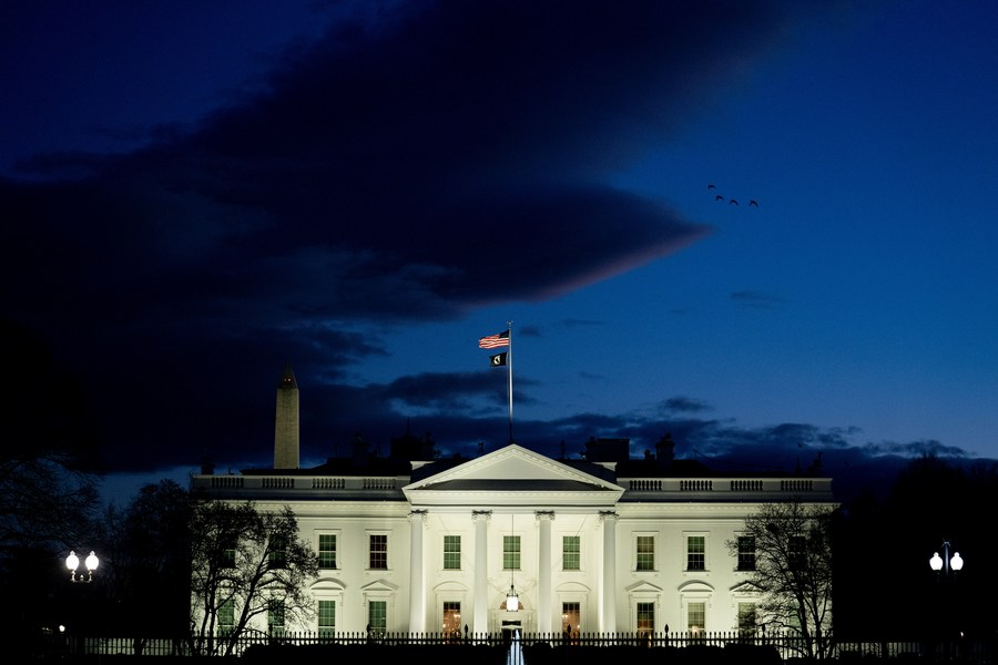 The White House in Washington, D.C., U.S., January 20, 2023. /Xinhua