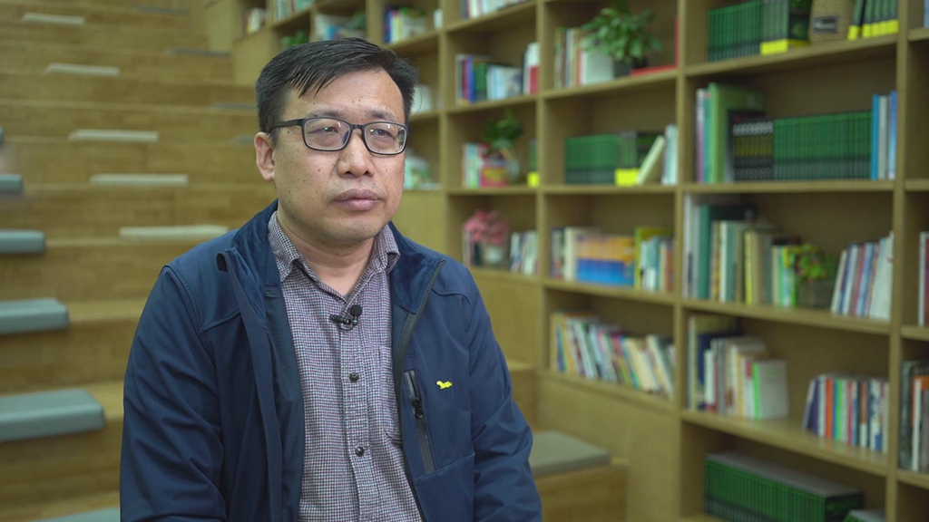 Li Jianping, director of Qi-AnXin Hufu Think Tank. /CGTN