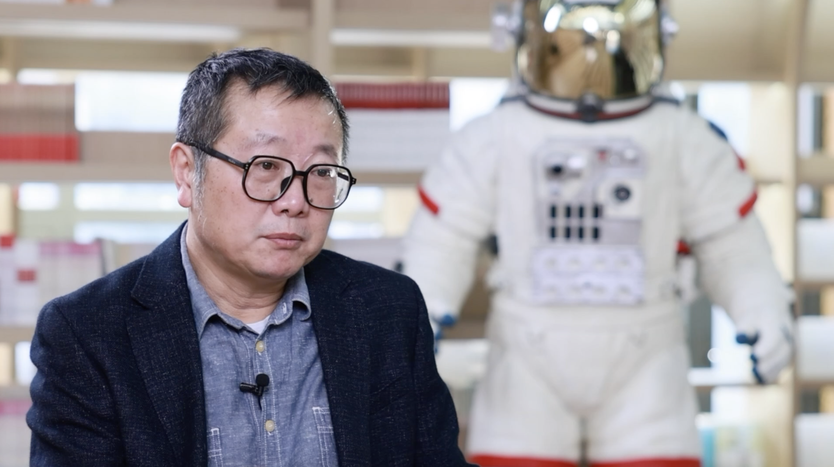 Chinese Hugo Award winner and science-fiction writer Liu Cixin /CMG