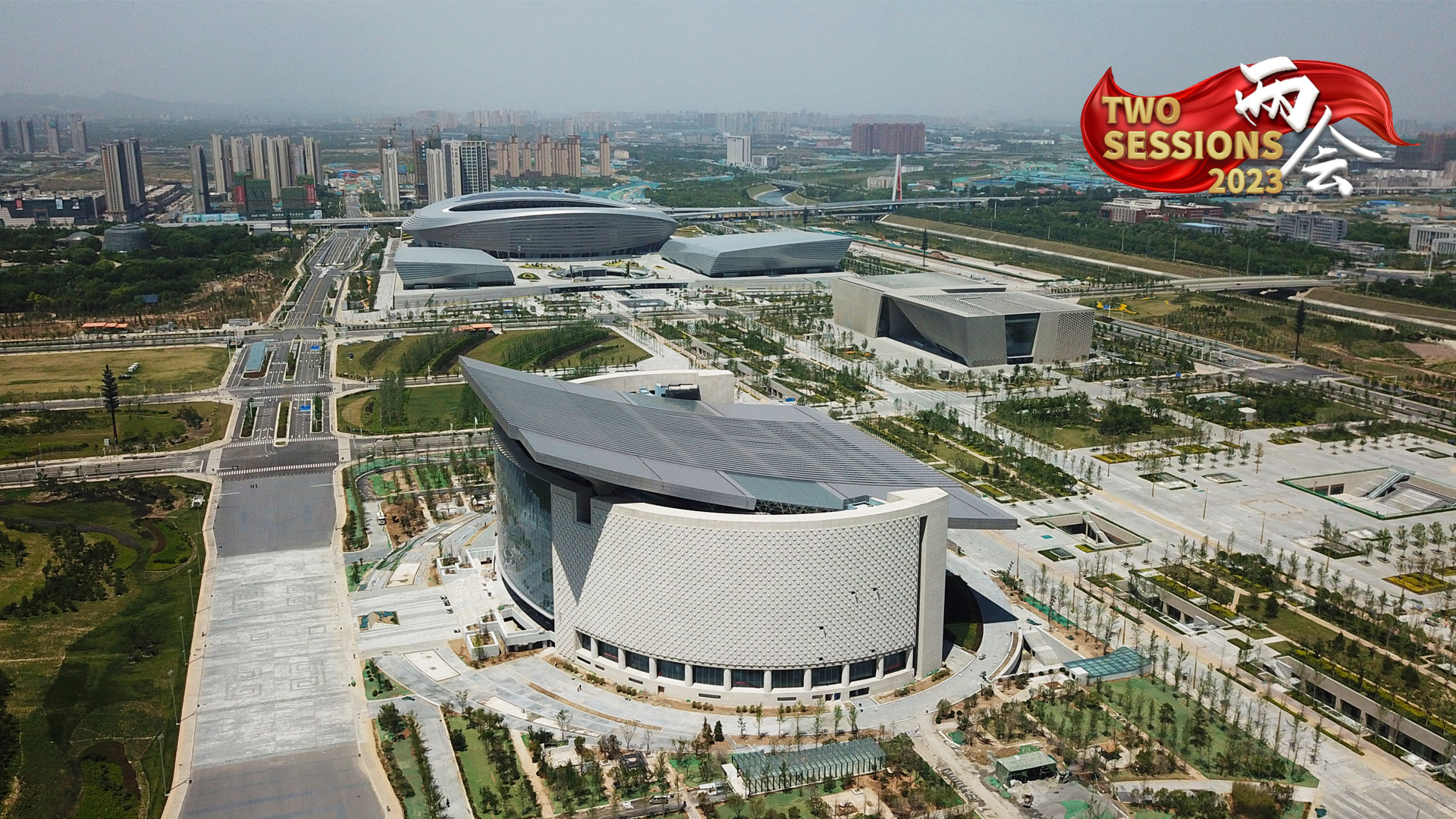 Live: Enjoy the charm of new Zhengzhou Museum building