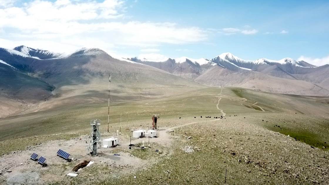 The Muztagh observatory in Aketao County, Xinjiang Uygur Autonomous Region, northwest China. /Xinjiang Astronomical Observatory