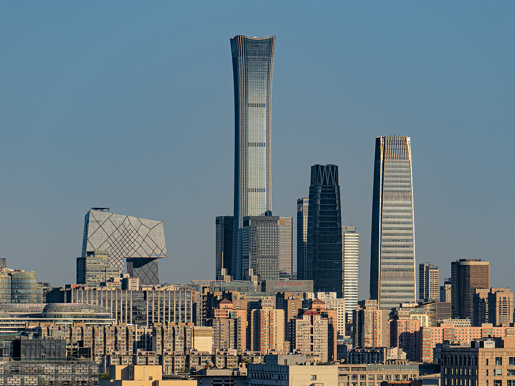 Central Business District, Beijing, October 16, 2022. /CFP