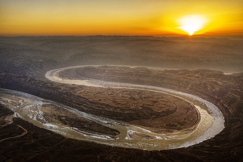 View of the Yellow River. /CFP