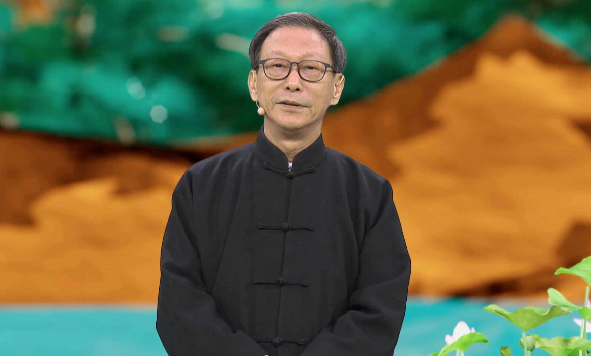 Wu Yueshi, a leading figure in traditional Chinese painting. /CGTN