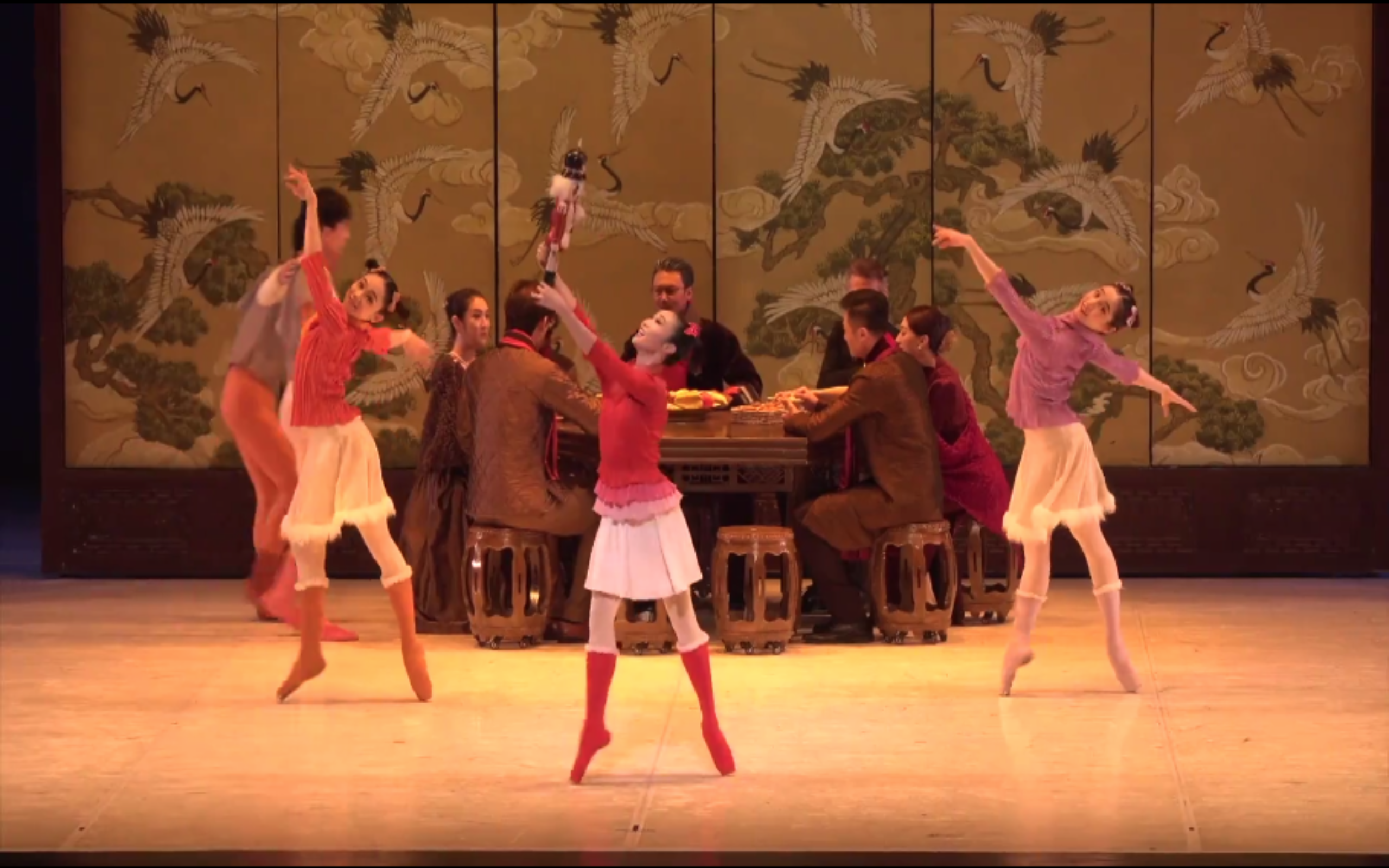 A stage photo of the ballet performance 