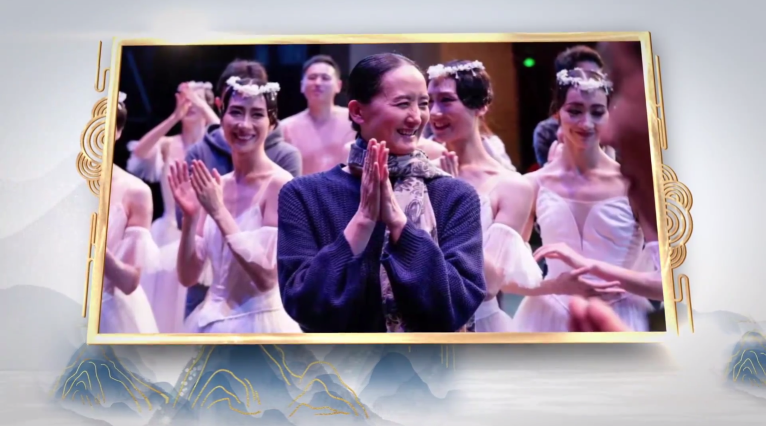 Feng Ying becomes a teacher and choreographer in 2000 after retiring from the stage. /CGTN
