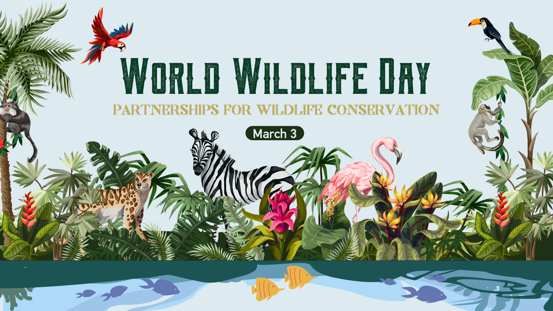 World Wildlife Day. /Designed by CGTN's Liu Shaozhen