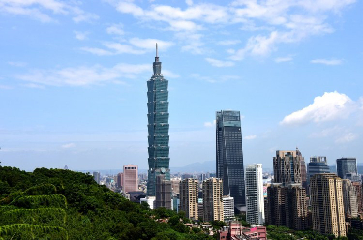 The Taipei 101 skyscraper in Taipei, southeast China's Taiwan, July 21, 2019. /Xinhua