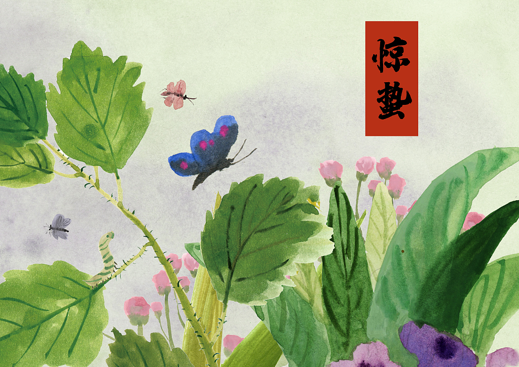 Jingzhe, or “the Awakening of Insects,” marks the third solar term of the year. /CFP