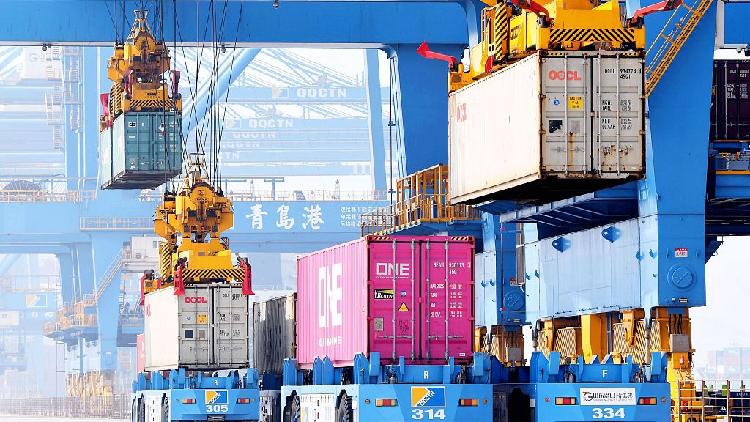 China's exports of goods up 0.9% in first two months of 2023 - CGTN