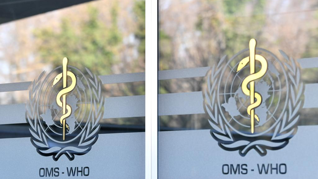 Logos of the World Health Organization (WHO) at the WHO headquarters in Geneva, Switzerland, January 30, 2023. /Xinhua