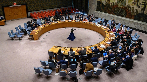 The UN Security Council meets to discuss the Afghanistan issue at UN headquarters in New York, U.S., March 8, 2023. /CFP