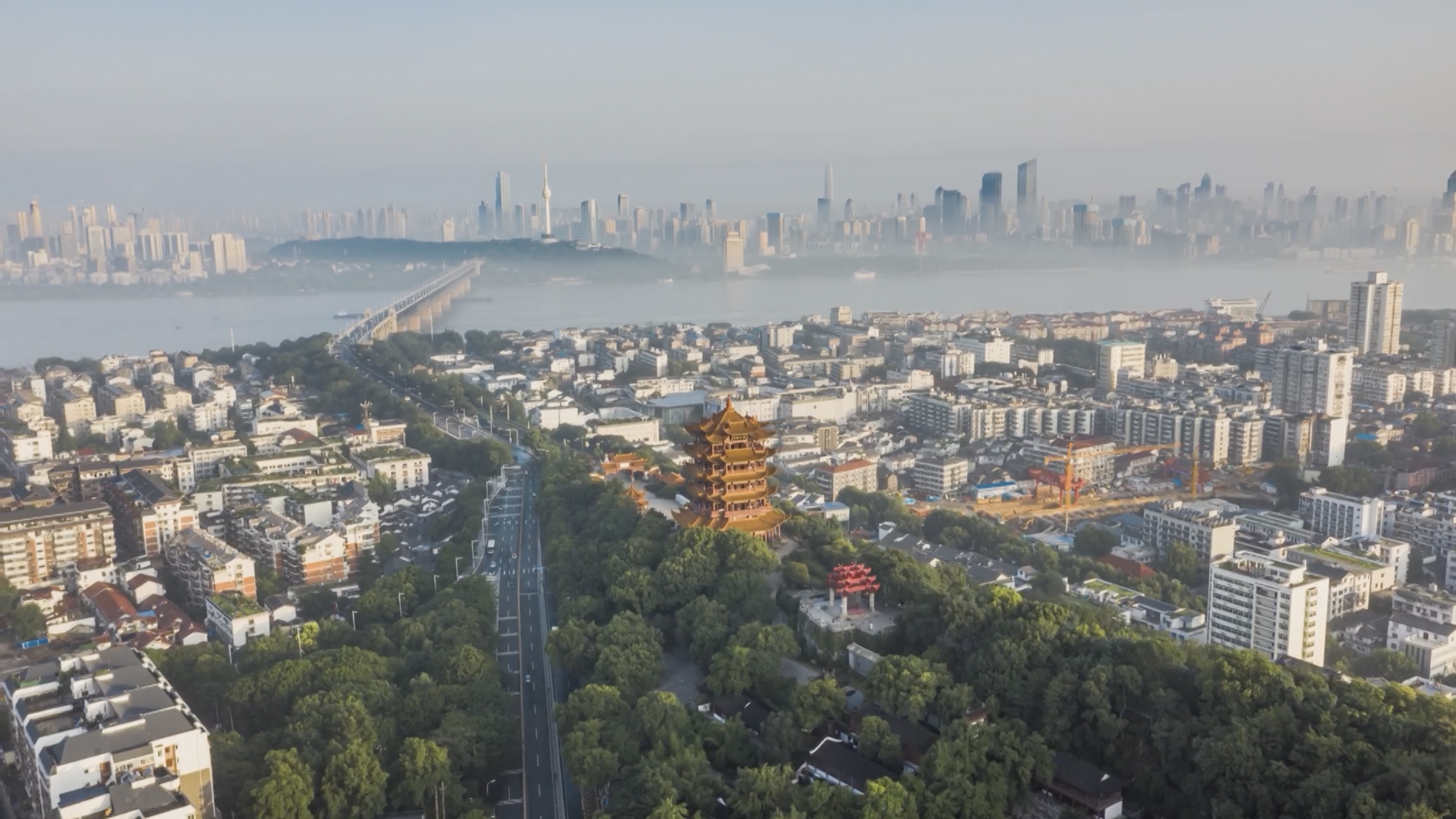 Wuhan, capital of central China's Hubei Province. /CGTN 
