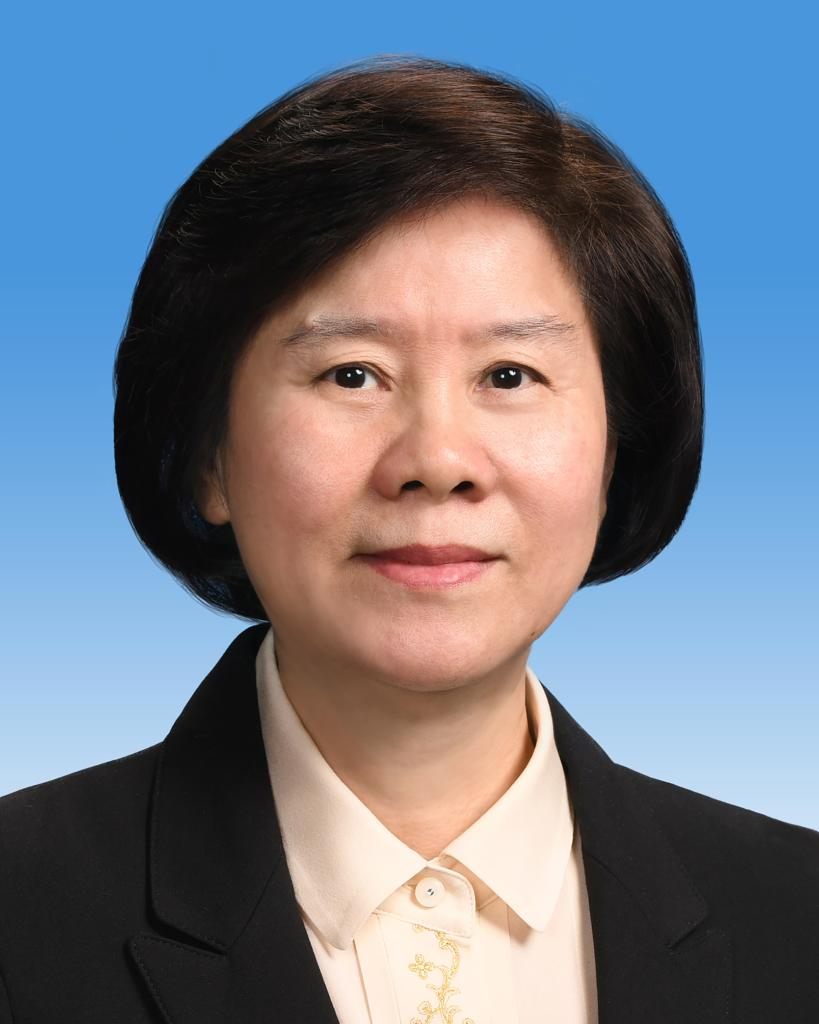 Shen Yueyue is elected vice chairperson of the 14th National Committee of the Chinese People's Political Consultative Conference (CPPCC) at the third plenary meeting of the first session of the 14th CPPCC National Committee in Beijing, capital of China, March 10, 2023. /Xinhua