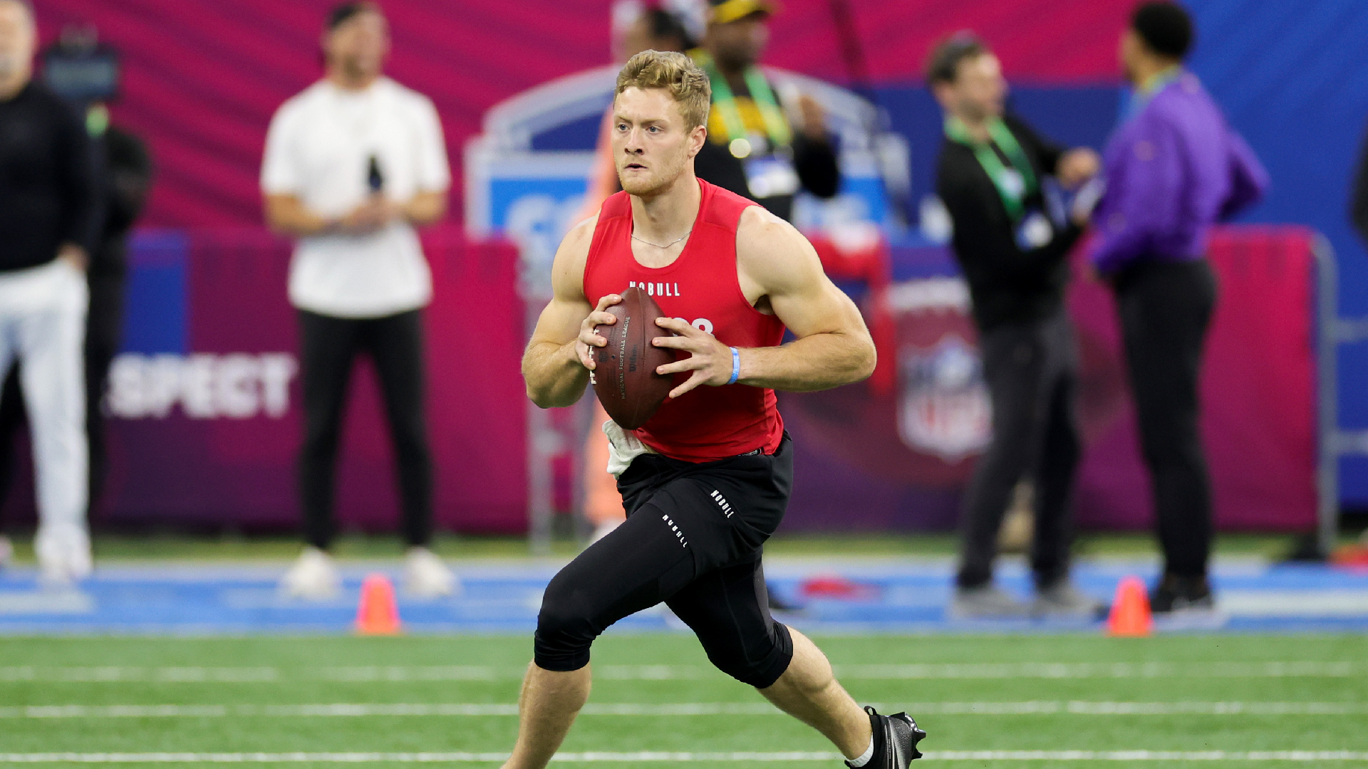 2017 NFL draft: Christian McCaffrey met with Denver Broncos at combine