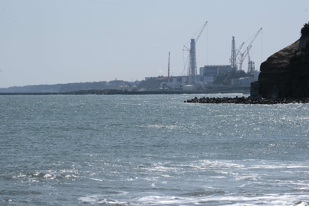 The Tokyo Electric Power Company Holdings Fukushima Daiichi nuclear power plant by the Fukushima coast. /CFP