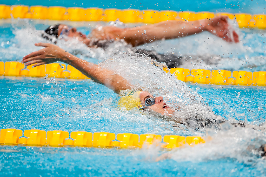 Swimming Backstroke