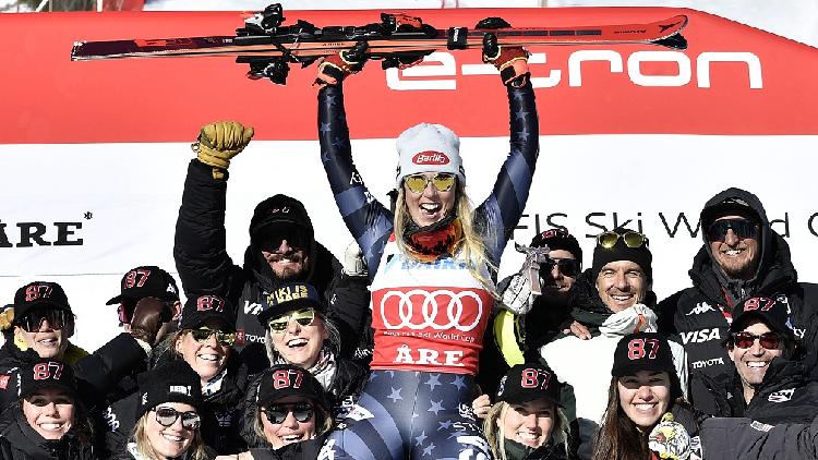Mikaela Shiffrin becomes the greatest Alpine skier of all time - CGTN
