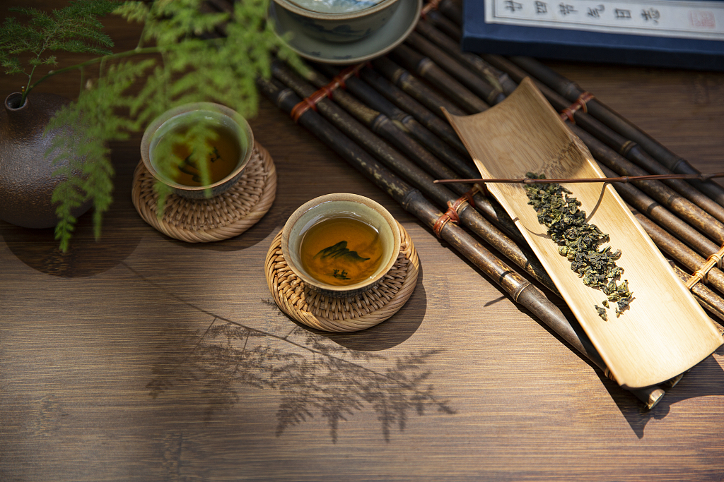 Las técnicas tradicionales de procesamiento del té de China y las prácticas sociales relacionadas se agregaron a la Lista del Patrimonio Cultural Inmaterial de la UNESCO en 2022.  /PPC