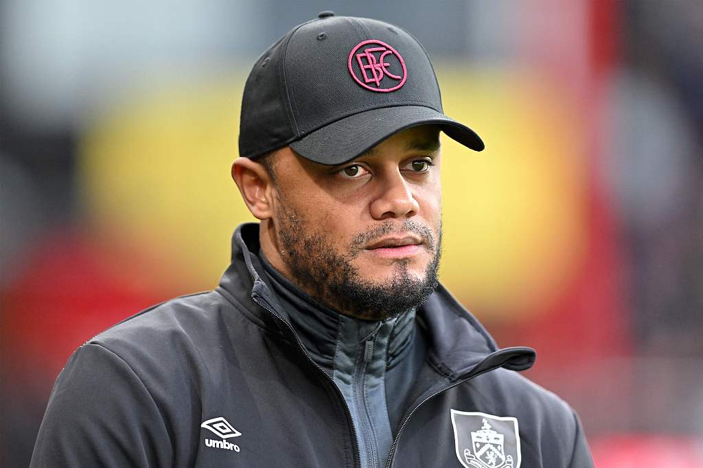 Burnley manager Vincent Kompany reacts after their FA Cup clash with Bournemouth at Vitality Stadium in Bournemouth, England, January 7, 2023. /CFP